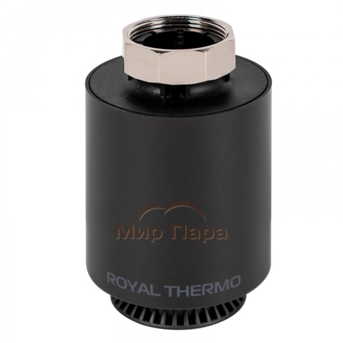 Термостат радиаторный электронный Royal Thermo Smart Heat, черный