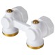 Узел нижнего подключения Royal Thermo угловой 1/2"х3/4" EK (белый)
