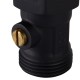 Набор нижнего подключения Royal Thermo прямой раздельный 3/4х3/4ЕК (черный)