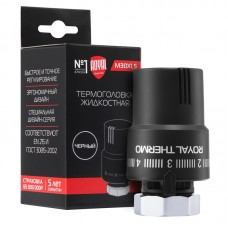 Термоголовка жидкостная Royal Thermo М30х1,5 (черный)