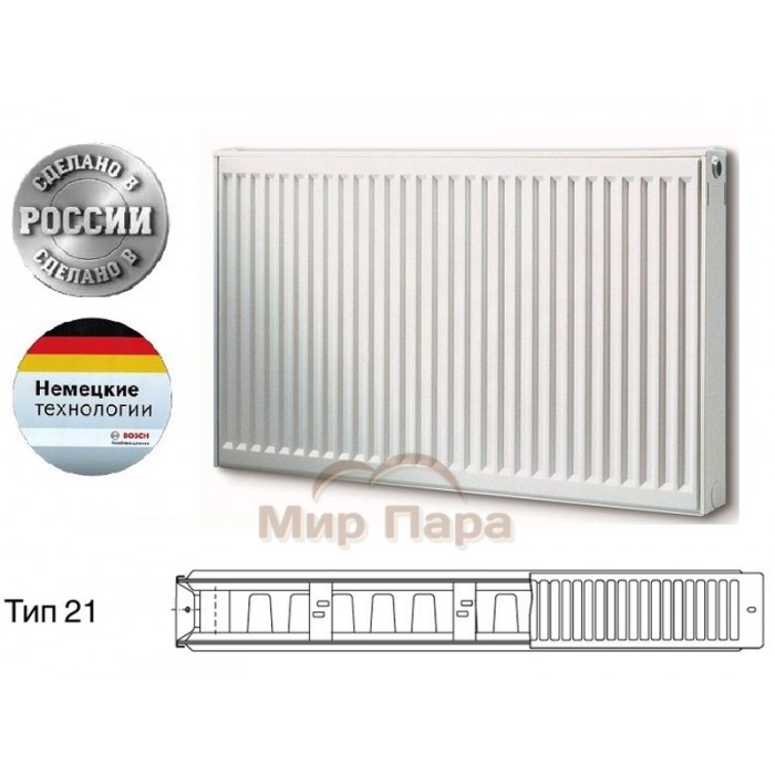 Радиатор стальной Buderus Logatrend K-Profil 21/500/700