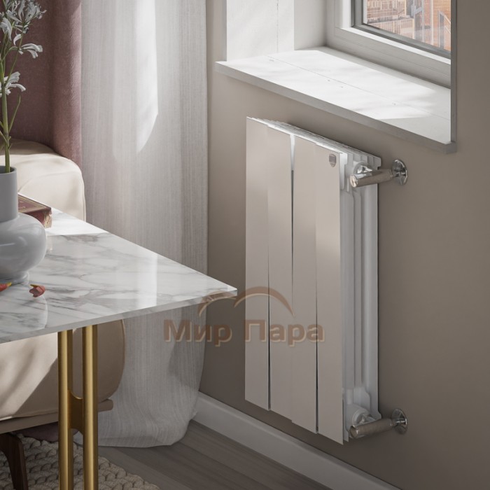 Радиатор Royal Thermo PianoForte 500 Silver Satin - 6 секц.