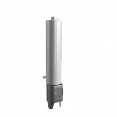 Колонка водогрейная Ермак КВЛН-90 INOX (прав.) (топка чугун)