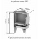 Топка водогрейной колонки Ермак КВЛ (сталь)