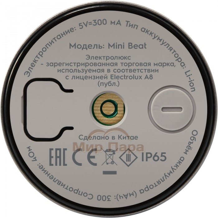 Колонка беспроводная Electrolux Mini Beat