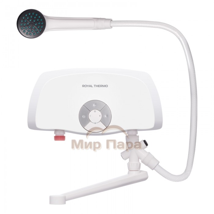 Водонагреватель проточный Royal Thermo Smartfix TS (5,5 kW) - кран+душ