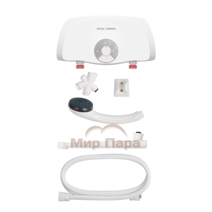 Водонагреватель проточный Royal Thermo Smartfix TS (5,5 kW) - кран+душ