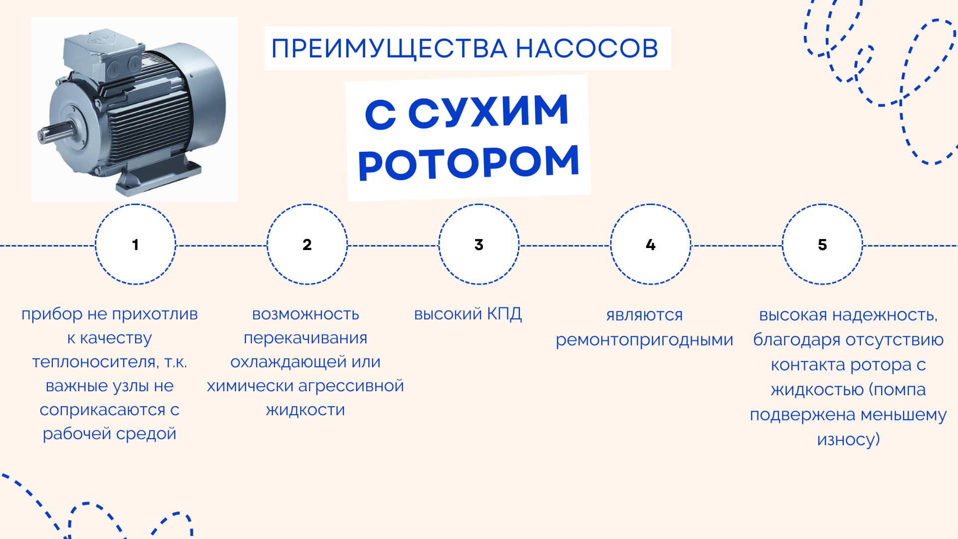 Насос с мокрым и сухим ротором: отличия